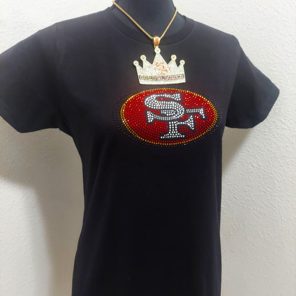 San Francisco 49ers Womens Fitted T-shirt